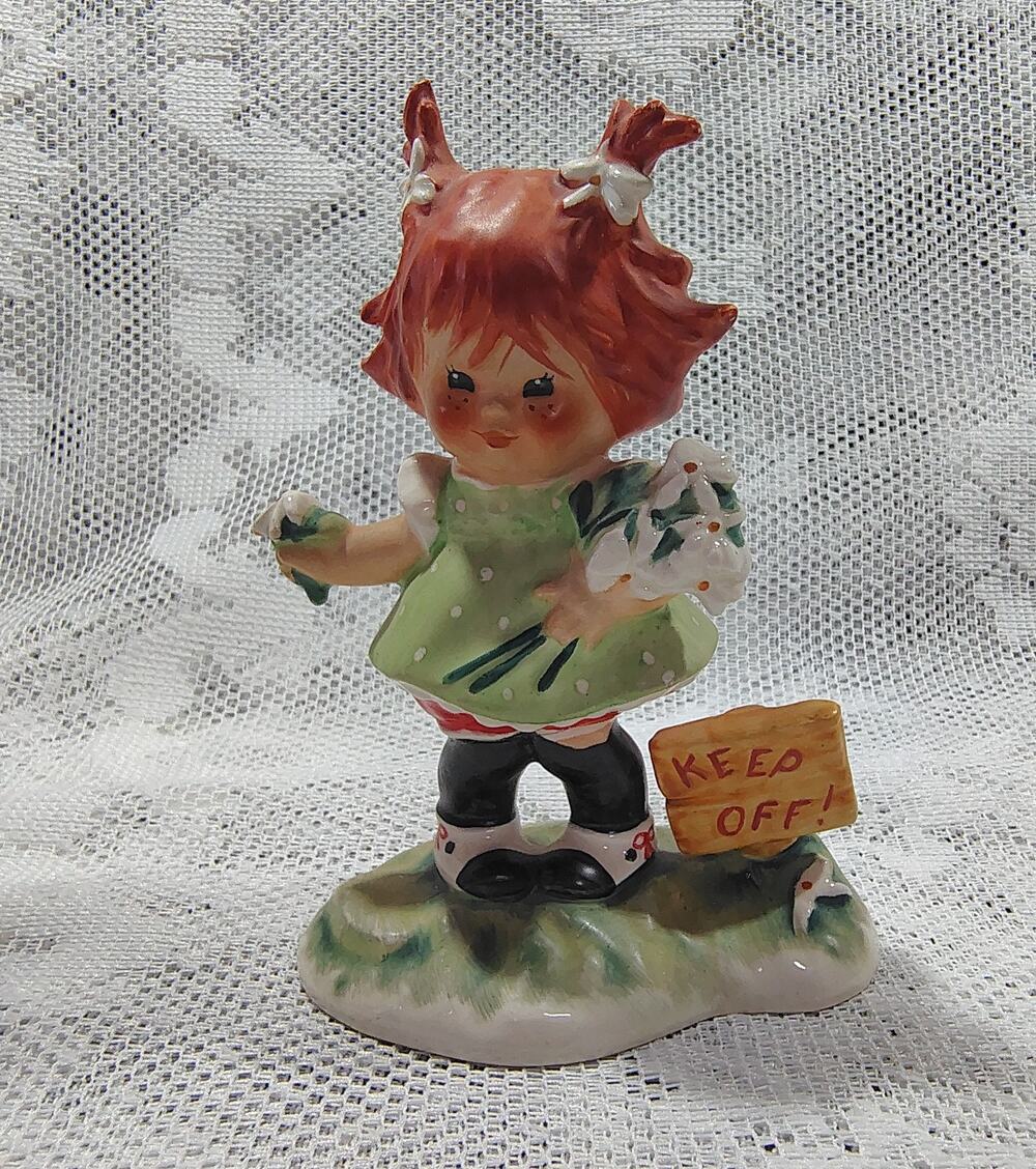 Vintage Goebel Redhead #24 "Daises Won't Tell" 1956